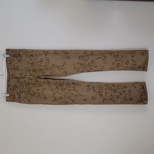 Citizens For Humanity Mandy Yellow Floral Jeans (Read Size Change) 29